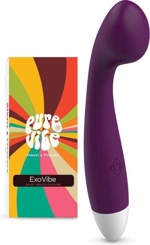 PureVibe® ExoVibe G-Spot Vibrator - Luxe Design - Paars