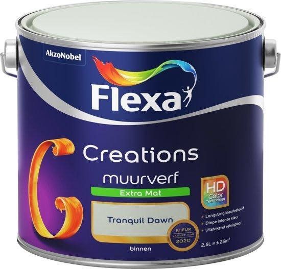 Flexa Creations Muurverf Extra Mat - Tranquil Dawn - Kleur van het Jaar 2020 - 5 liter