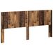 vidaXL - Hoofdbord - Oud - hout - Bewerkt - hout