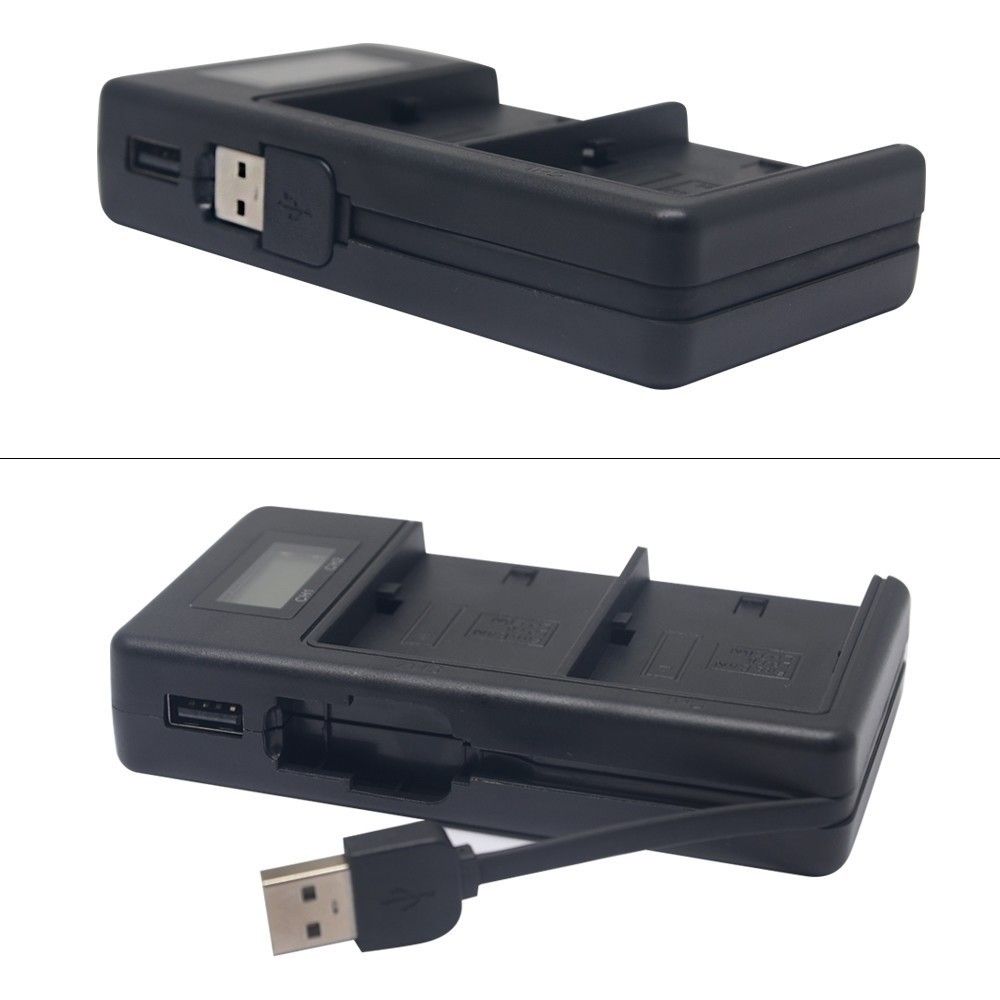 MCOPlus Duocharger USB incl. 2x NP-FZ100