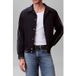 Calvin Klein Veste bomber en nylon à boutons-pression Bleu saphir Taille : S