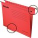 Esselte Hangmap Classic folio V-bodem 382x240mm rood