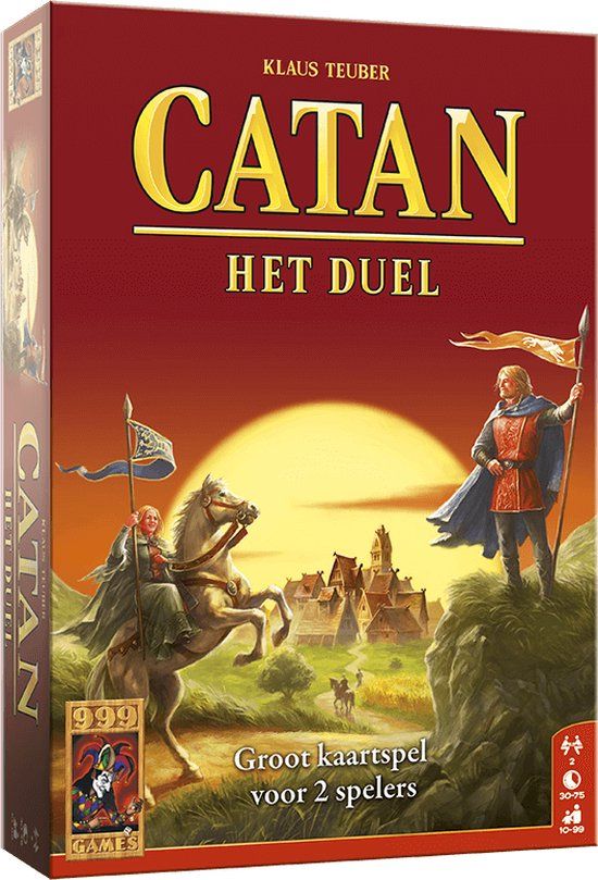 999 Games Catan: Het Duel Kaartspel - Strategisch spel - Nederlands