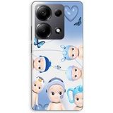 Maniacase Coque Pour Xiaomi Redmi Note 13 Pro 4G Sonny Angel bleu