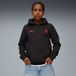 PUMA AC Milan FtblEssentials hoodie voor Heren, Zwart/Rood, Maat 9-10Y