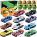 Kinder Surprise Metalen auto Set van 12 Mini-racewagen Autospeelgoed