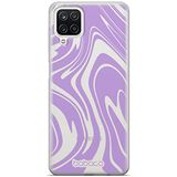 ERT GROUP mobiel telefoonhoesje voor Samsung A12 / M12 / F12 origineel en officieel erkend Babaco patroon Doodle 001 optimaal aangepast aan de vorm van de mobiele telefoon, gedeeltelijk bedrukt