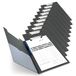 Rapesco 1520A Business Pack: 10 Klembordmappen, A4, Zwart