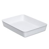 Tatay Baobab Organizer, BPA-vrij, opbergmand van kunststof | Organizerbox, afmetingen 24,7 x 33,6 x 5,6 cm, gerecyclede kunststof, orde thuis en op kantoor, elegant functioneel design