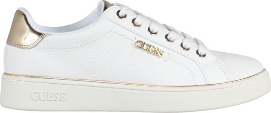 Guess sneakers wit dames Wit/goud