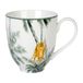 GENEVIEVE LETHU 537677 mok 35 cl van porselein – collectie BALADE IN LA JUNGLE – Ø 9 cm H 10 cm – kleur: groen