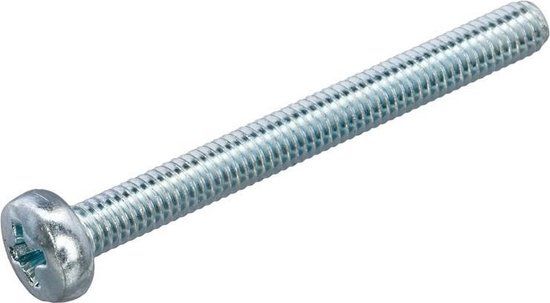 Hoenderdaal Fasteners Hoenderdaal Metaalschroef Vz Ck KK M3x30mm DIN7985-H