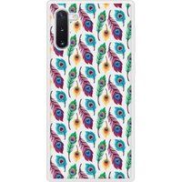 Pauwenveer siliconen hoesje compatibel met Galaxy Note 10