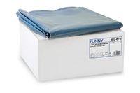 Funny LDPE-Regenerat Vuilniszakken, blauw, los, 240 l, type 80, per stuk verpakt (1 x 100 stuks)