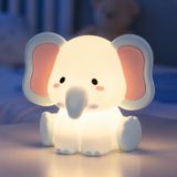 Veilleuse enfants - Éléphant - Silicone - 7 couleurs - Usb-c