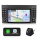 Hexinex Mercedes-Benz 7-inch autoradio met Carplay, 2+32GB geheugen, geschikt voor A/B-klasse (W169, W639, W245, W906) en VW Crafter/Sprinter, met GPS-navigatie, WiFi, Bluetooth, stuurwielbediening (SWC), FM, RDS, DSP en DAB+