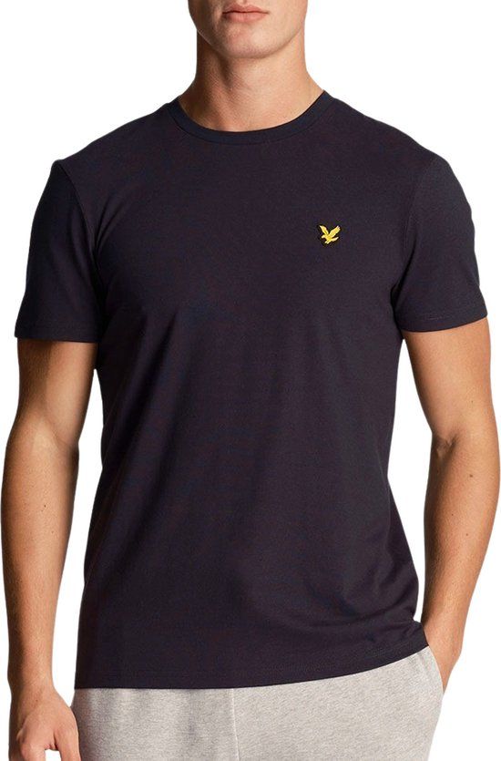 Lyle &amp; Scott LYLE & SCOTT Martin ss t-shirt - Sport t-shirt korte mouw heren - Donkerblauw