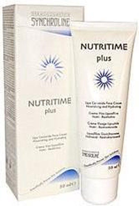 Synchroline Nutritime Plus 50 ml - Unisex - Droge huid - Hydraterend