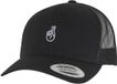 Mister Tee Crossed Fingers Handsign Retro Truckercap Zwart