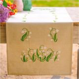 Vervaco Lilly of the Valley Runner Embroidery Kit PN-0222842