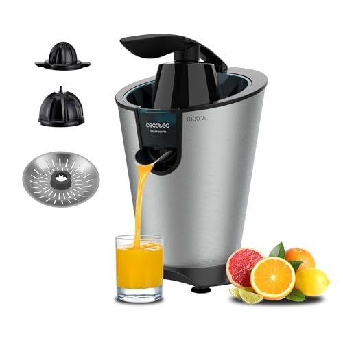 Cecotec Elektrische citruspers EssentialVita PowerFresh 1000 Inox