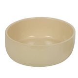 Nobby Kaunis 82402 keramische voerbak, 2,40 l, Ø 24 x 8 cm, crème