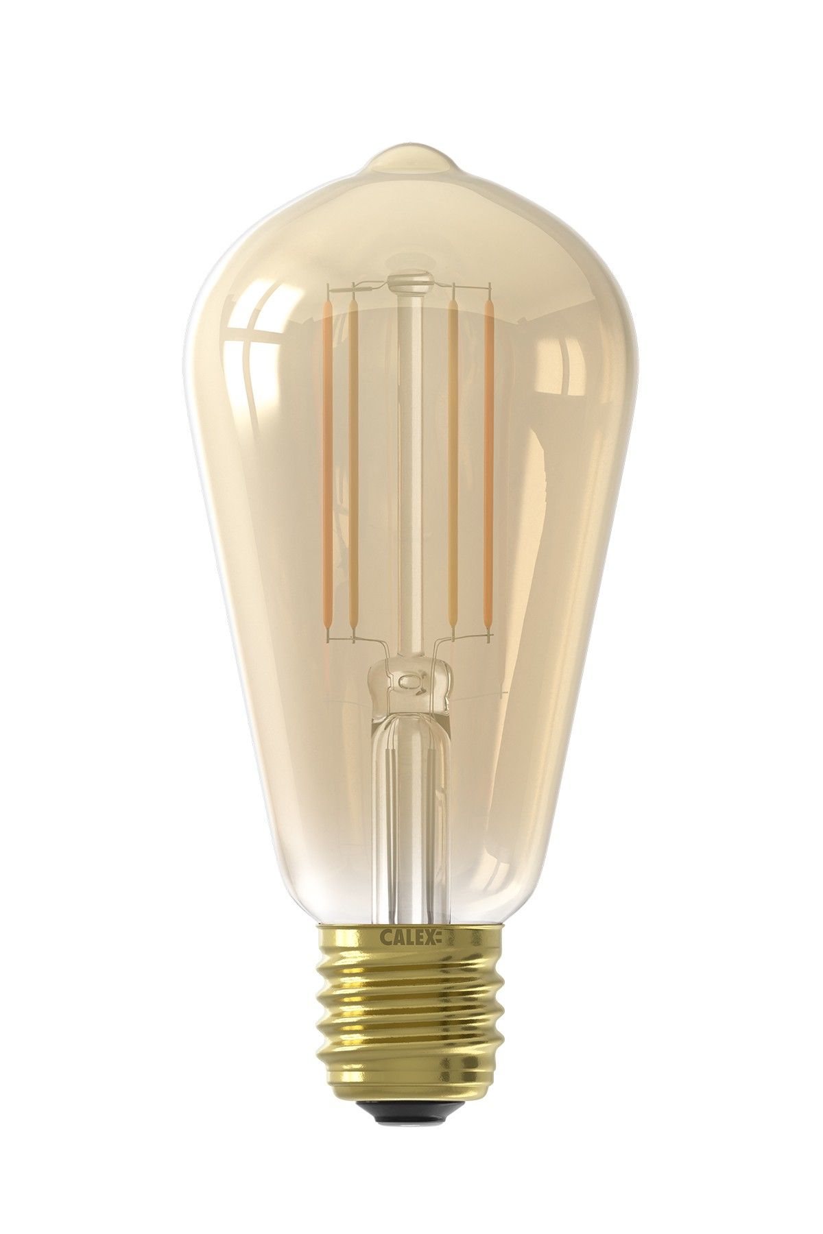 Calex Smart LED Filament Lamp E27 | Goud | Dimbaar | 7W | 1800K - 3000K
