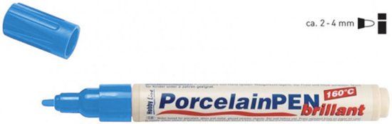 C.Kreul Hobby Line Lichtblauwe Porcelain Pen - Glas- en porseleinstift