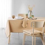 DOUCEUR D'INTERIEUR Katoenen rechthoekig tafelkleed MISTRALINE, 140 x 240 cm, geel