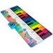 Coast Tapis de danse pour enfants avec 24 touches de piano et 8 sons d'instruments - Tapis de jeu musical 181 x 73 cm - coloré