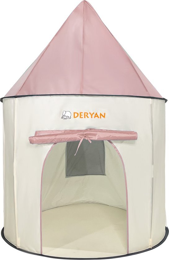 Deryan XL Luxe speeltent - Speelkasteel - Prinses speeltent - Rose rose