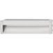 Häfele poignée coquille rectangulaire modèle LOLA Aluminium, 207x49 mm couleur argent