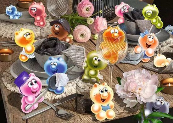 Ravensburger Gelini de tafel dekken, 1000 stukjes, 12000788