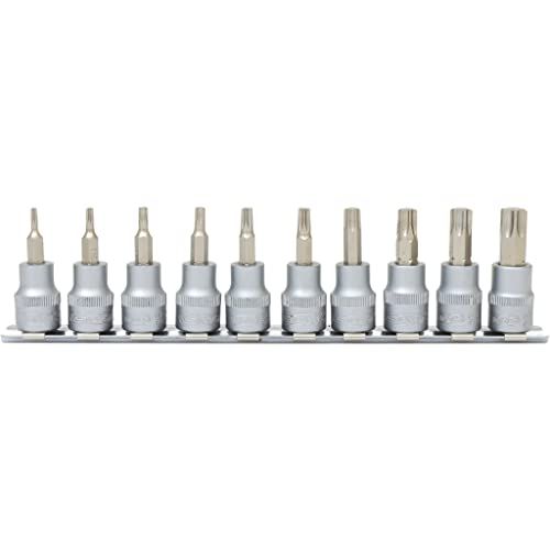 KS Tools 3/8" Bit-dopsleutelset Torx - 10-dlg - T10-T55