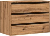 vidaXL Ladekast 80x41x58 cm bois traité chêne artisanal