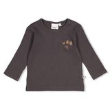 Feetje longsleeve Pasta Party antraciet