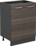 Vicco R-Line Keukenonderkast – 60 cm zonder werkblad Edel grijs