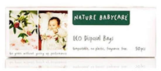 Nature Babycare 100 x Wegwerpzak - luiers - 100% afbreekbaar