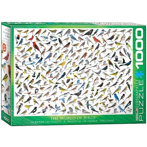 Eurographics De wereld van vogels door David Sibley 1000-delige puzzel