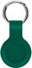 By Qubix Qubix - AirTag case shock series - siliconen sleutelhanger met ring - groen