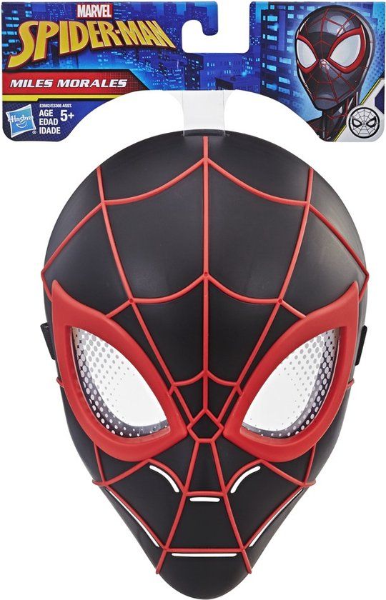 Marvel Spider-Man Hero Mask Miles Morales Mask - Hasbro
