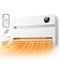 Dreo Intelligente radiator voor champagne, verticale oscillatie van 120 graden, thermostaat, temperatuurregelaar, minuut 24 uur, eenvoudige installatie, compatibel Alexa, WH719S