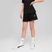 PUMA ESS Small No. 1-logo short voor Dames, Zwart, Maat 6-7Y