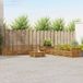 vidaXL - Bank loungeset - 8 zitplekken - Naturel - Massief Acacia Hout