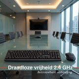 Grundig Clavier et souris sans fil - QWERTY avec 104 touches - Noir
