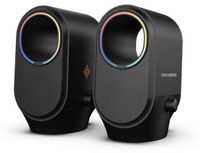 NOVA GAMING Haut-parleur de jeu Bluetooth, Cygnus, RGB-LED, noir
