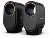 NOVA GAMING Haut-parleur de jeu Bluetooth, Cygnus, RGB-LED, noir