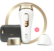 Braun Braun Silk·expert Pro 5 PL5140 IPL Voor Vrouwen, Voor Blijvend Zichtbare Ontharing Thuis, Wit/Goud