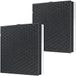 Samsung Ensemble de filtres à air (2 pièces), HEPA H13 et charbon actif, pour Samsung AX90R7080WD/EU