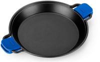 MONIX Solid+ Paellapan met antiaanbaklaag, 36 cm, Aluminium, Zwart/Blauw